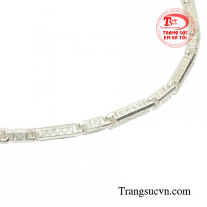 Dây chuyền bạc phái mạnh thành đạt thanh toán an toàn.