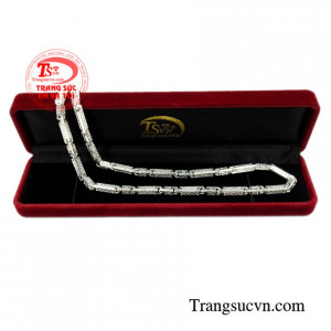 Dây chuyền bạc phái mạnh thành đạt