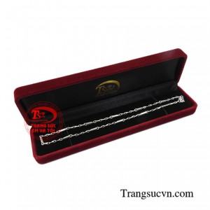 Dây chuyền bạc thời trang cho bé