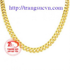 Dây chuyền nam vàng 999 bảo hành uy tín.