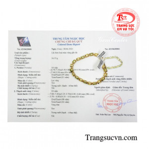 Lắc tay nữ đá quý sang trọng