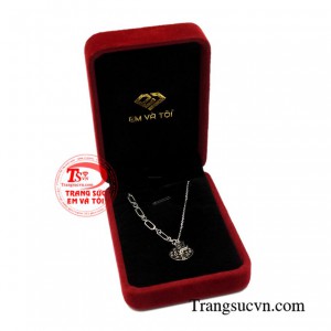 Lắc tay nữ vàng trắng phong cách thanh toán an toàn.