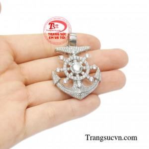 Mặt dây nam vàng trắng đẹp giao hàng tận nơi.