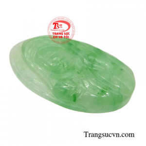 Mặt đức mẹ cẩm thạch an lành có giấy kiểm định đá quý đảm bảo