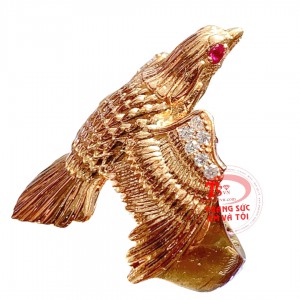 Nhẫn nam đại bàng EM VÀ TÔI thiết kế tinh tế