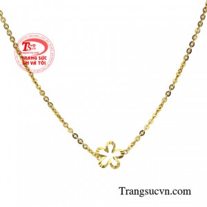 Lắc chân vàng tây xinh xắn sáng bóng giao hàng nhanh trên toàn quốc.