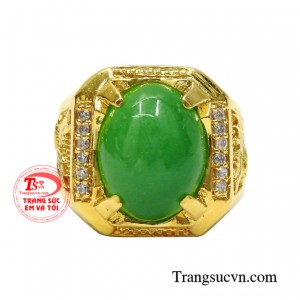 Chiếc nhẫn nam này giúp đem lại vẻ lịch lãm và vô cùng nam tính cho phái mạnh.