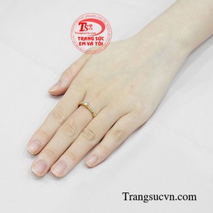 Nhẫn nữ vàng xinh yêu đẹp