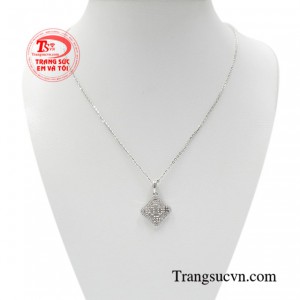 Bộ dây chuyền nữ kim tiền đem đến điều may mắn, thịnh vượng cho người sử dụng.