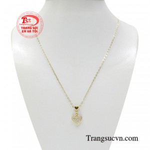 Bộ dây nữ vàng tinh tế vàng 10k chất lượng, bền đẹp