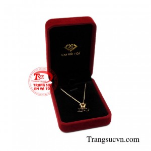 Bộ mặt dây chữ chất lượng