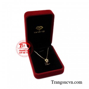 Bộ mặt dây chữ xinh xắn