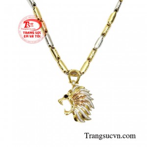 Bộ mặt dây vàng tây nam tính sáng bóng sự lựa chọn hoàn hảo dành cho phái mạnh.