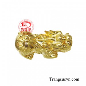  Charm tỳ hưu tài lộc thích hợp làm chuỗi tay, nếu được kết hợp với các loại đá phong thủy sẽ càng tăng thêm sức mạnh may mắn, giải trừ hung khí.