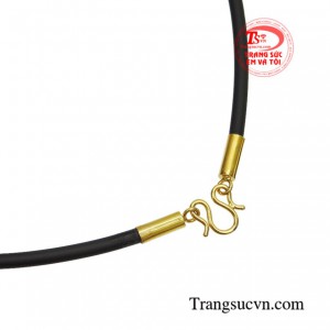 Dây cao su bọc vàng chất lượng, bền đẹp, chế tác theo yêu cầu