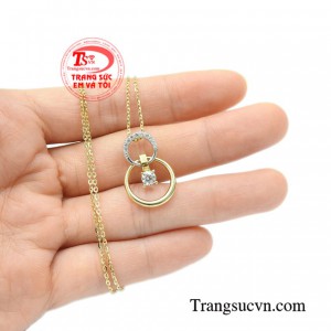 Dây chuyền liền mặt quyến rũ thời trang