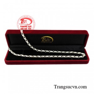 Dây chuyền nam bạc chất lượng