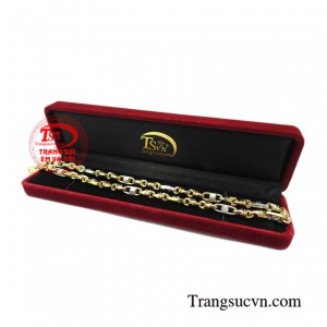 Dây chuyền nam vàng tây thời trang hiện đại