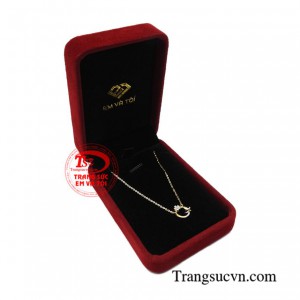 Dây chuyền vàng 10k phong cách cho phái đẹp