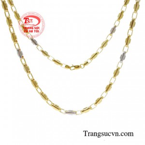 Dây chuyền nam vàng tây bền đẹp, chất lượng.