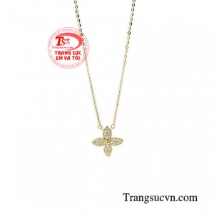 Dây chuyền vàng nữ thời thượng sang trọng
