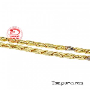 Dây chuyền vàng tây độc đáo đẹp tinh tế