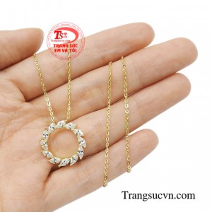 Dây chuyền vàng tây tinh xảo thời trang
