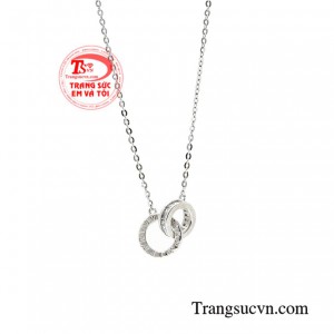 Dây chuyền vàng liền mặt 10k nhập khẩu Hàn Quốc chất lượng đảm bảo, giao hàng nhanh toàn quốc