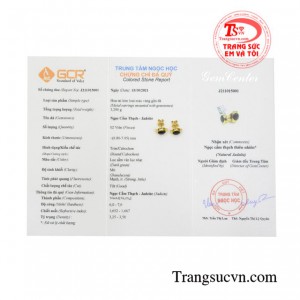Hoa tai cẩm thạch quý phái uy tín