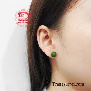 Hoa tai vàng cẩm thạch đại cát