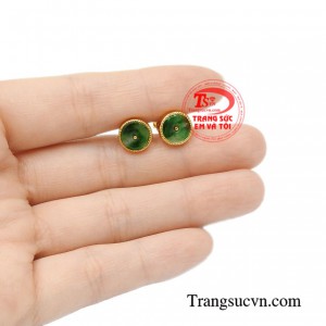 Hoa tai vàng cẩm thạch sang trọng giao hàng nhanh trên toàn quốc.