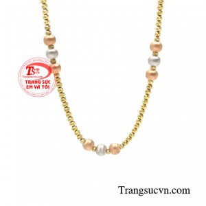 Kiềng nữ vàng quý phái thời trang