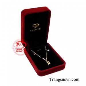 Lắc vàng nữ giới dễ thương xu hướng.