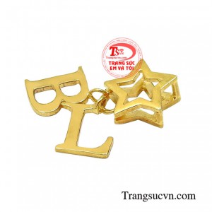 Mặt dây chữ xinh xắn giao hàng trên toàn quốc, thanh toán an toàn.