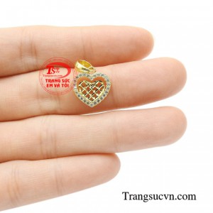 Mặt dây chuyền nữ duyên dáng tinh xảo