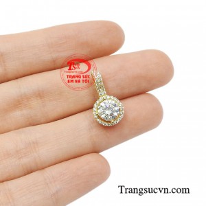 Mặt dây vàng nữ duyên dáng đẹp