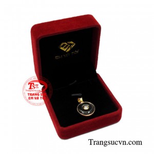 Mặt vàng thạch anh tóc tinh tế chất lượng.