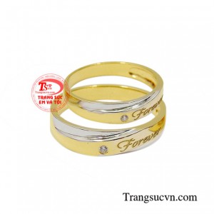 Nhẫn cưới tình yêu gắn kết đồng hành và chắp cánh vượt thời gian cho tình yêu của bạn.