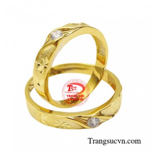 Nhẫn cưới là minh chứng cho tình yêu, cam kết thủy chung của hai người