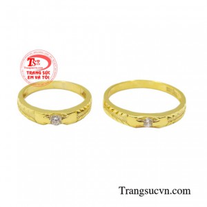 Là tín vật tình yêu không thể thiếu trong ngày trọng đại của hai người.