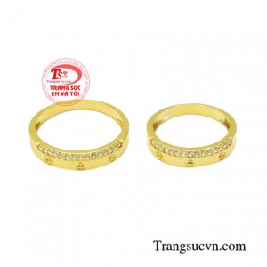 Nhẫn cưới là minh chứng cho tình yêu đẹp bước sang một cuộc sống mới