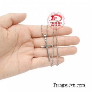 Bộ thánh giá vàng trắng tinh tế thời thượng.