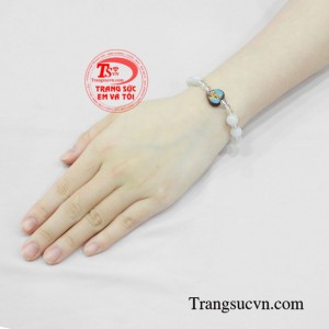 Chuỗi mân côi cẩm thạch 8 ly