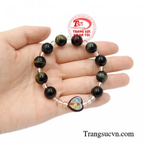 Chuỗi mân côi mắt hổ an lành uy tín, đảm bảo chất lượng đá quý.