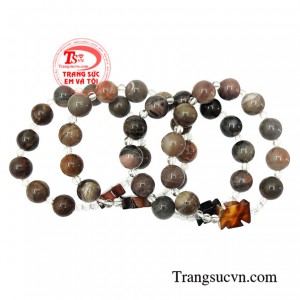 Chuỗi tay gỗ hóa thạch công giáo