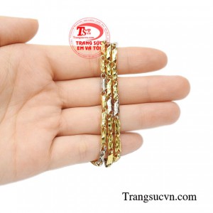 Dây chuyền nam giới vàng lịch lãm đảm bảo uy tín.