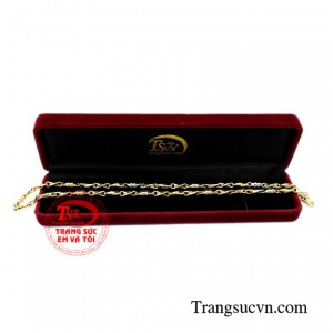 Dây chuyền nam giới vàng mạnh mẽ