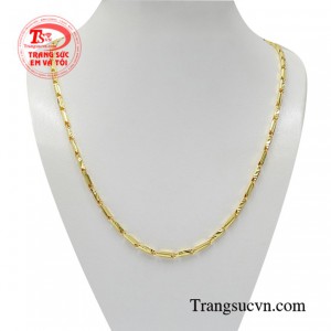 Dây chuyền nam vàng thượng lưu vàng 10k kiểu dáng đẹp, chất lượng vàng đảm bảo