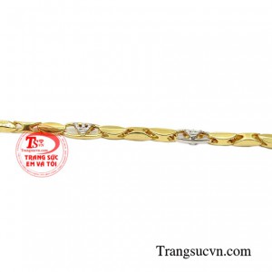 Dây chuyền vàng nam tài lộc thời trang