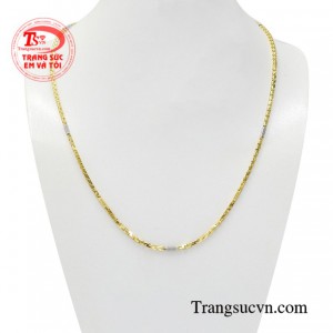 Dây chuyền vàng tây thành đạt được thiết kế kiểu dáng đẹp mắt, chất lượng cao.